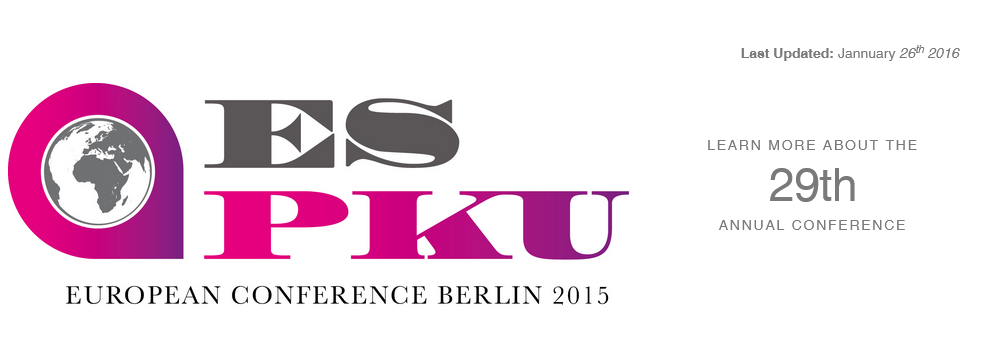 2015 E.S.PKU Berlin Conference