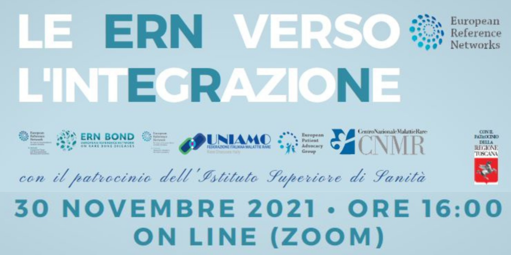 “ERNs towards integration” - Online Italian event for the ERN community