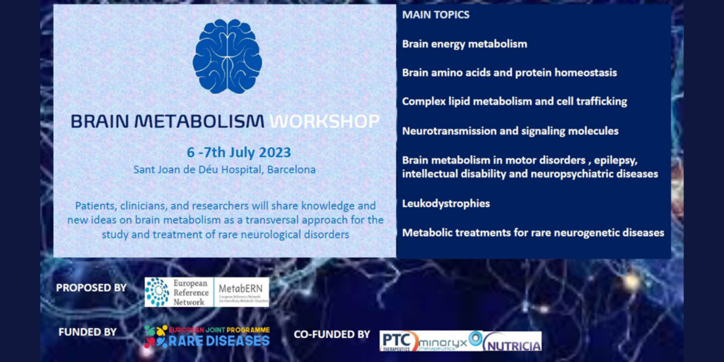 Brain Metabolism Workshop - 6-7 July 2023