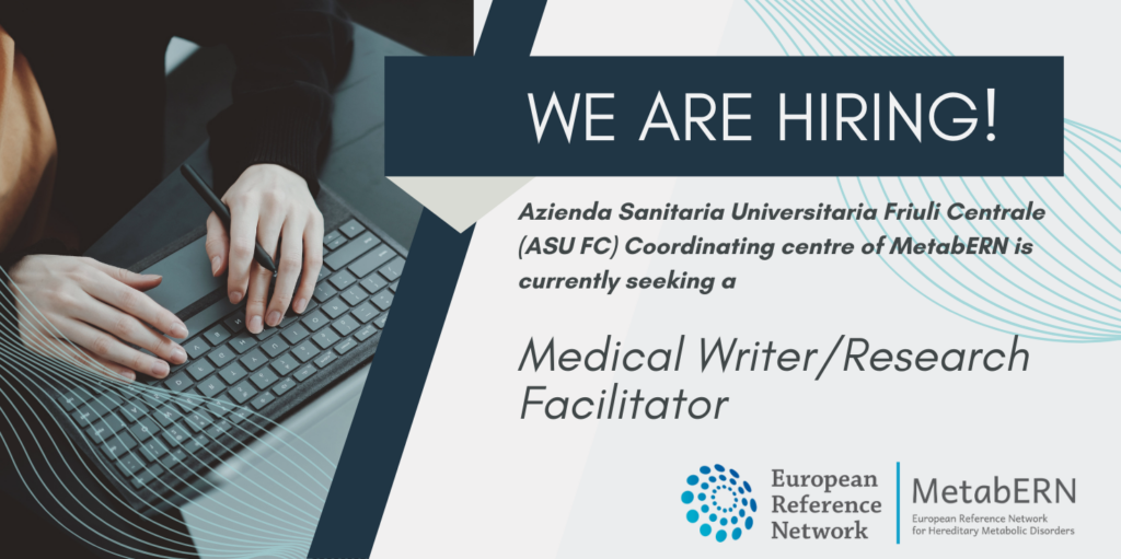 Job opening: Medical Writer / Research Facilitator