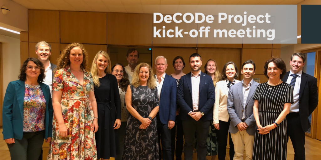 DeCODe Project Kick-Off: supporting Paediatric and Orphan Device Development